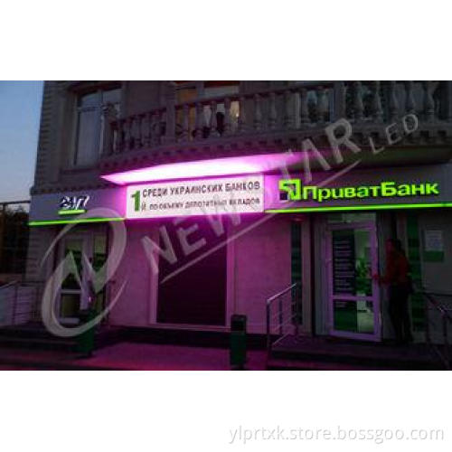 SMD3535 P6 Front Service LED Display Sign For Storefront